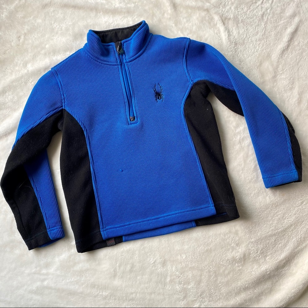 Spyder Blue and Black Kids Sweatshirt